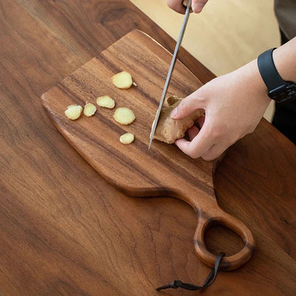 Walnut Chopping Board With Double-Sided Functionality
