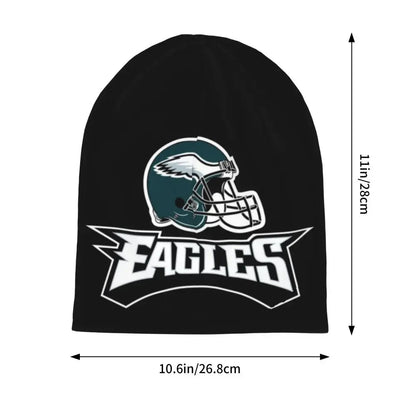 Philadelphia Eagles Knitted Beanie Hat – Warm Autumn & Winter Outdoor Cap for Men and Women
