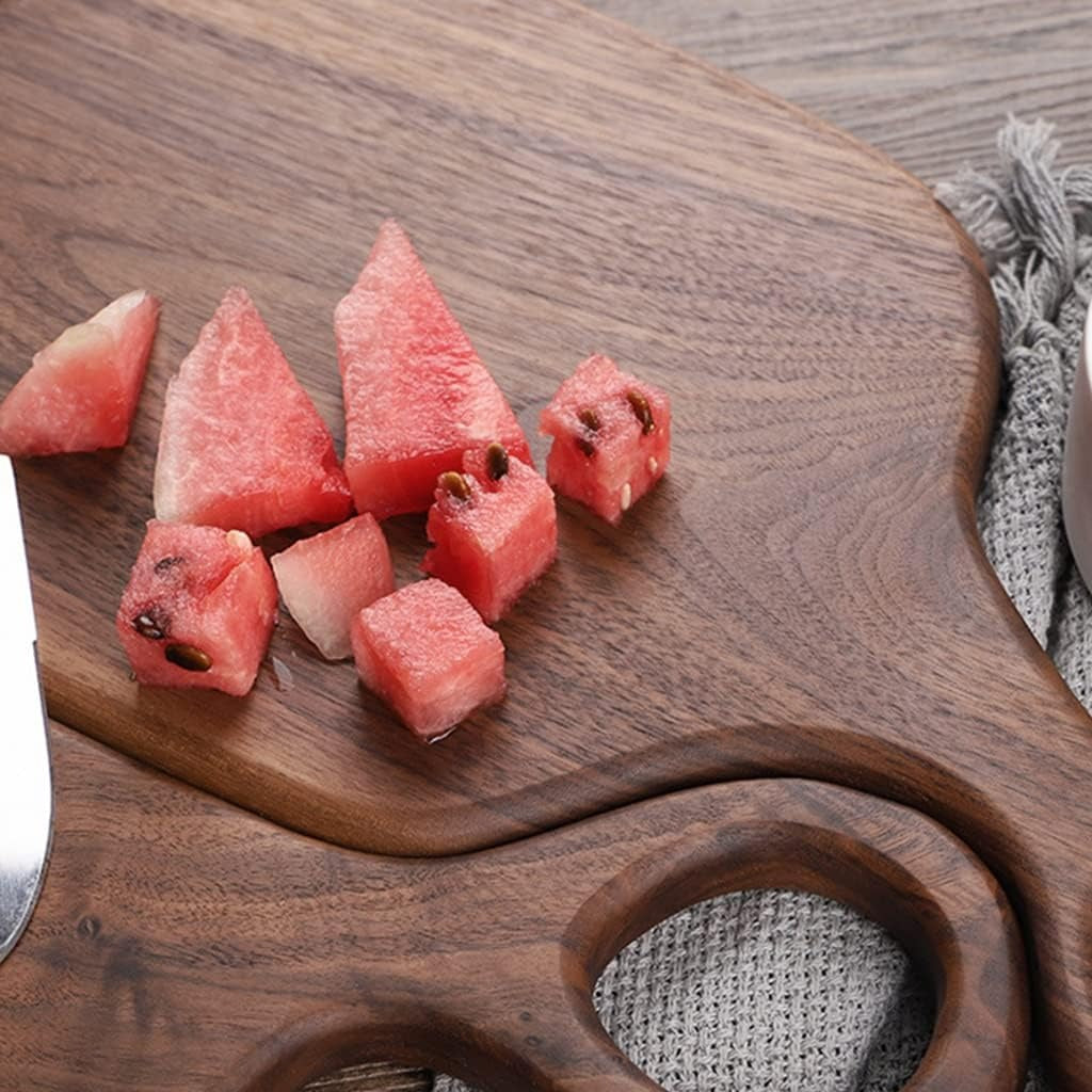 Walnut Chopping Board With Double-Sided Functionality