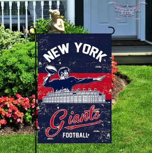Vintage New York Giants Garden Flag – Double-Sided