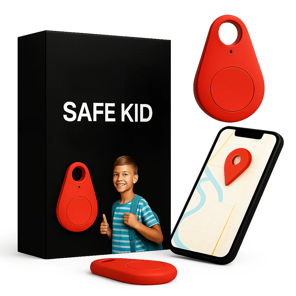 Child GPS Tracker | Waterproof, Real-Time Location & SOS Alerts for Kids' Safety