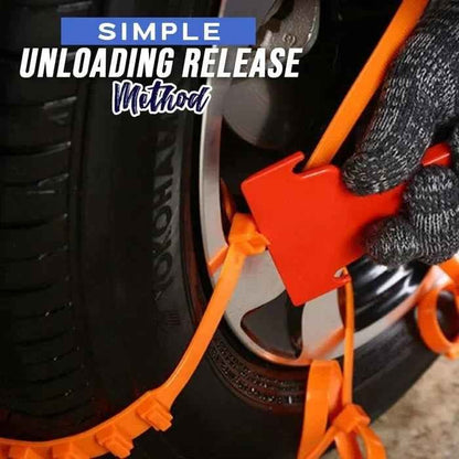 Universal Reusable Anti-skid PE Tire Chains