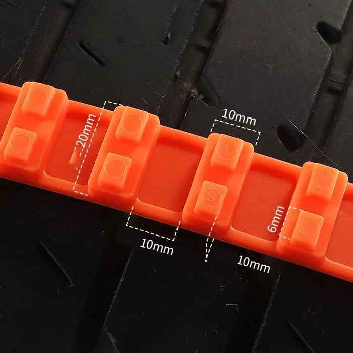 Universal Reusable Anti-skid PE Tire Chains