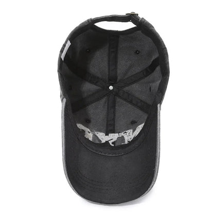 Adjustable Black Baseball Cap with “NYC” Embroidery for Daily Sun Coverage