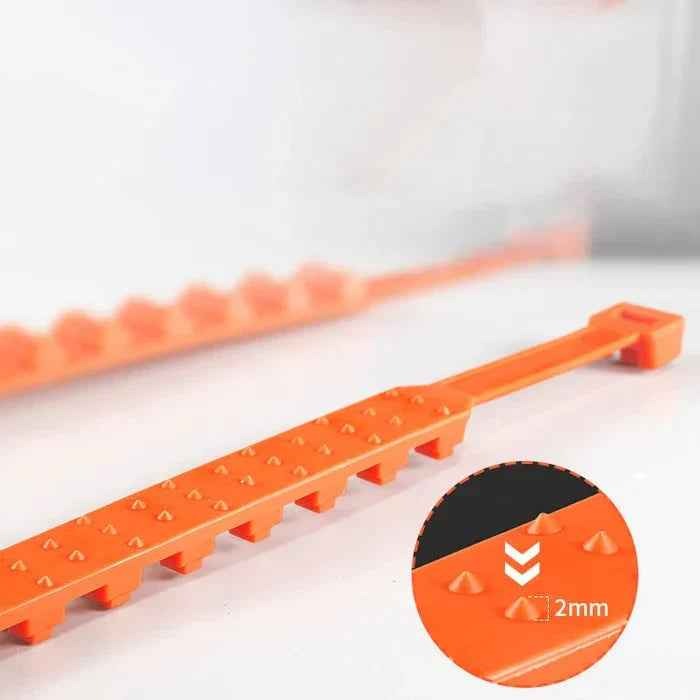 Universal Reusable Anti-skid PE Tire Chains