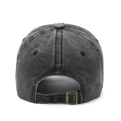 Adjustable Black Baseball Cap with “NYC” Embroidery for Daily Sun Coverage