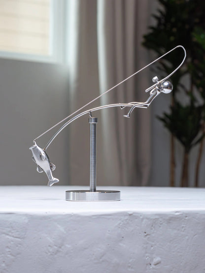 The Fisherman Balancing Sculpture