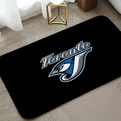 Toronto Blue Jays Floor Mat for Living Room and Bedroom Use – Indoor & Outdoor Area Rug
