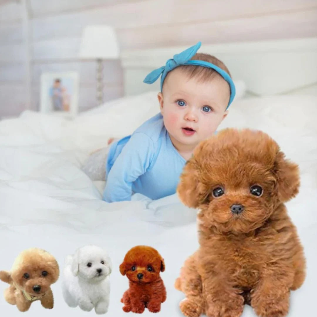 Cuddle Cushion Lifelike Plush Puppy Toy