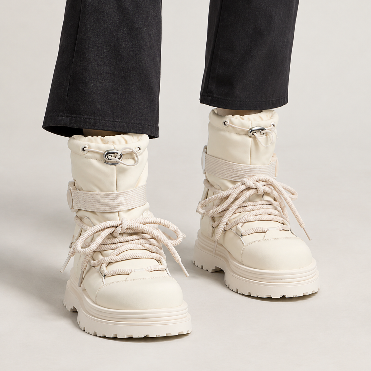 Fernlow | Women's Platform Snow Boots