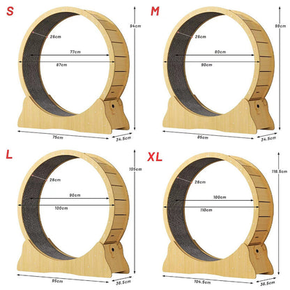 Cat Exercise Wheel With Lock Cat Treadmill