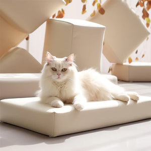 Dogs & Cats Leather Neck Guard Sofa Bed