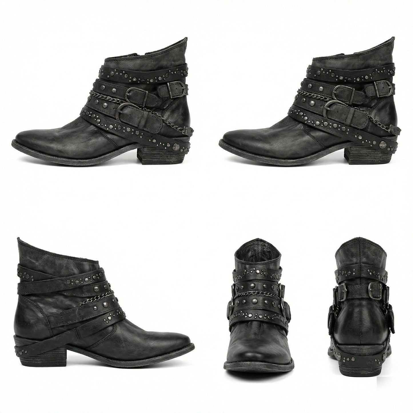 Rowan | Women's Chain Ankle Boots