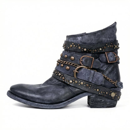 Rowan | Women's Chain Ankle Boots