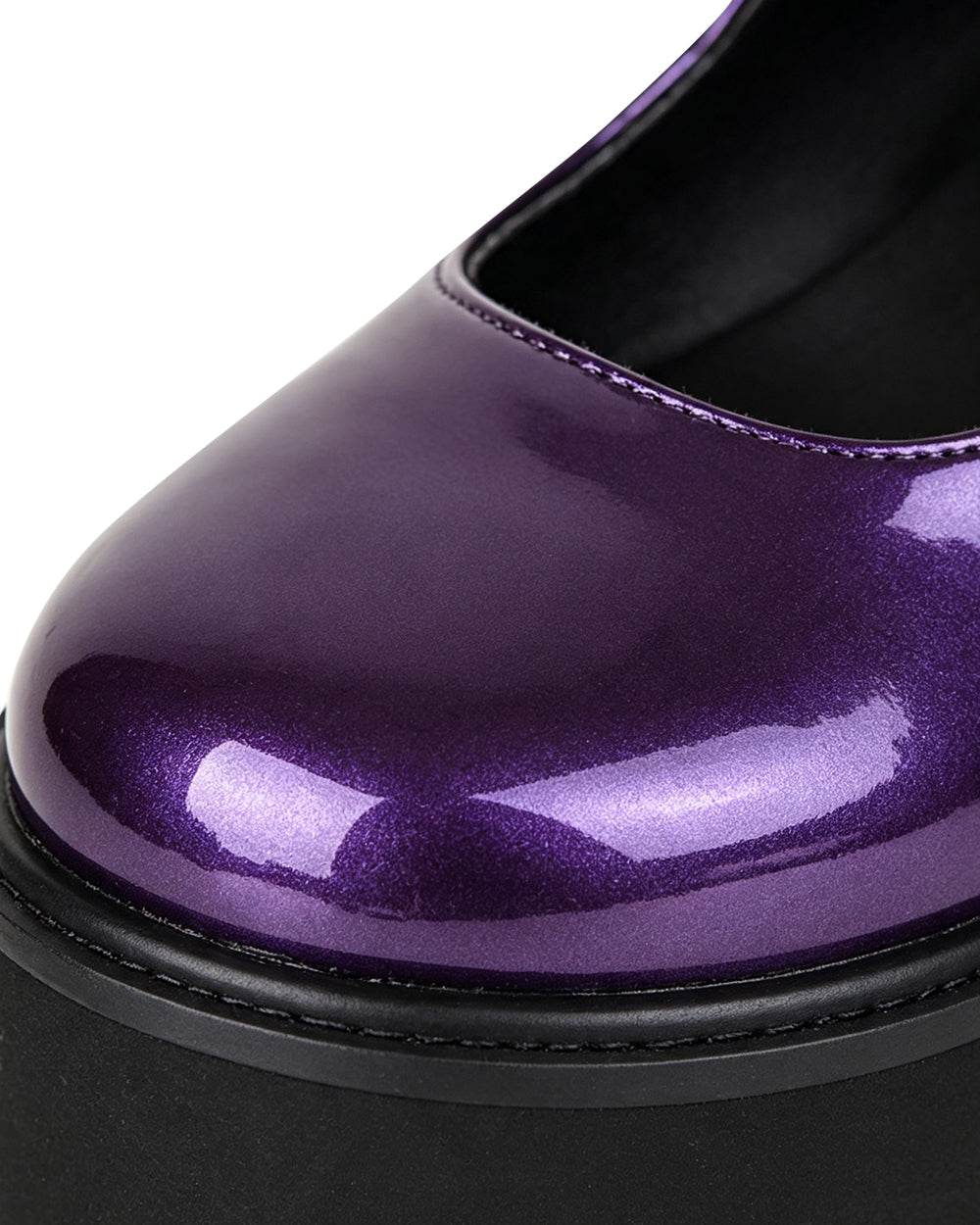 Wren | Women's Purple Platform Mary Janes