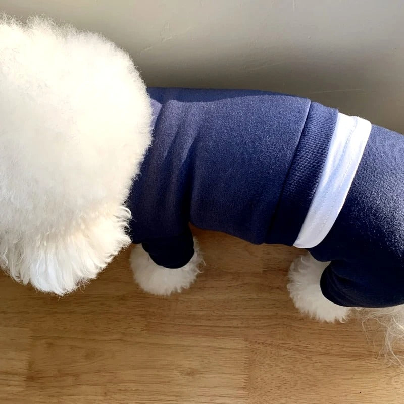 Fleece Sweatshirt & Jogger Pants All-in-one | Dog Sweatshirt | Dog Jogger Pants | Dog, Puppy Clothes | Dog, Puppy Clothing | Dog Jumpsuit