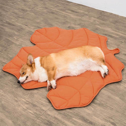 Leaf Shape Dog Blanket