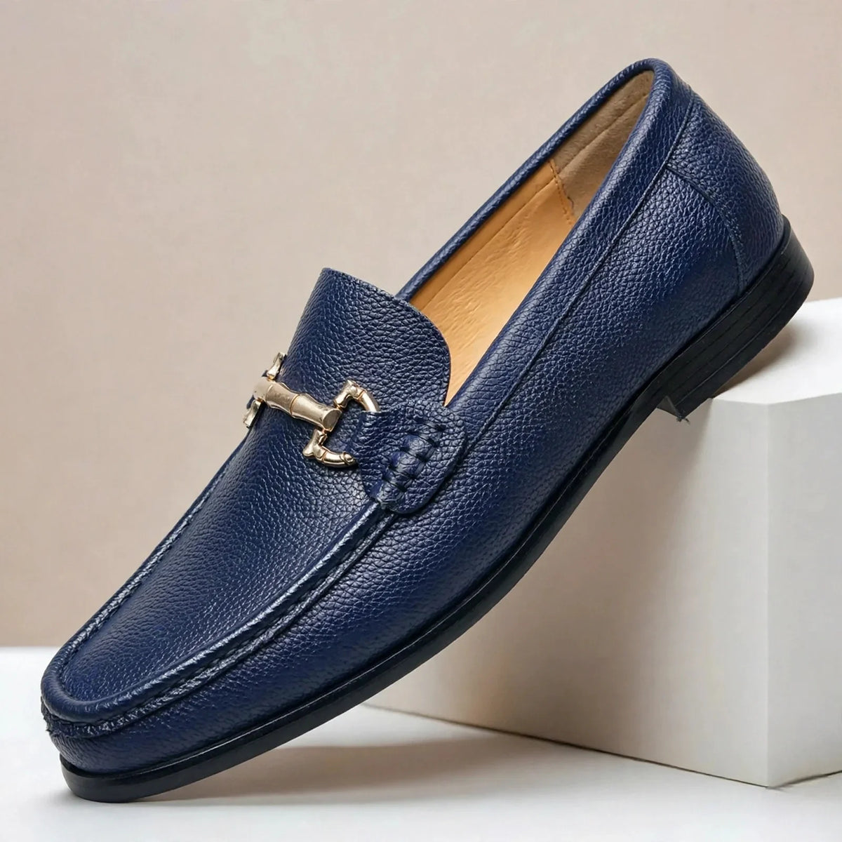 Verrazzo | Men's Cowhide Leather Loafers