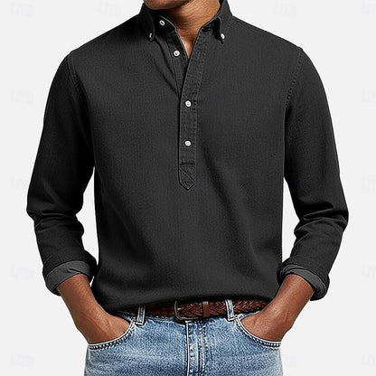 Taylor | Relaxed Popover Shirt