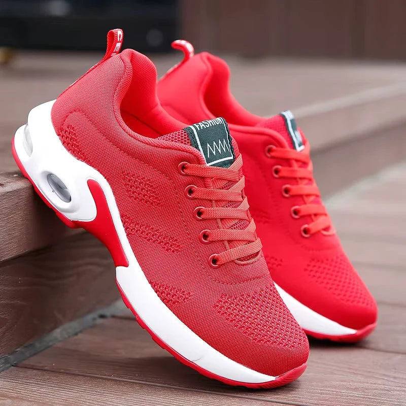 Orthopedic Shoes For Women | Breathable Mesh Lace-Up Athletic