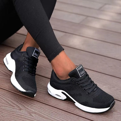 Orthopedic Shoes For Women | Breathable Mesh Lace-Up Athletic