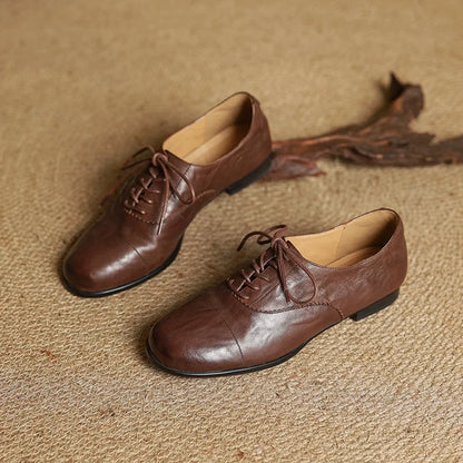 Ottoline | Women's Cap-Toe Oxford Flats