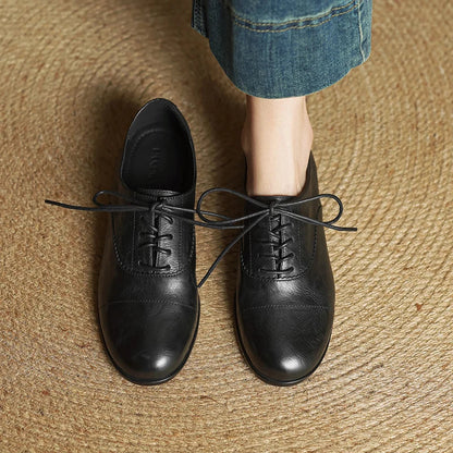 Ottoline | Women's Cap-Toe Oxford Flats
