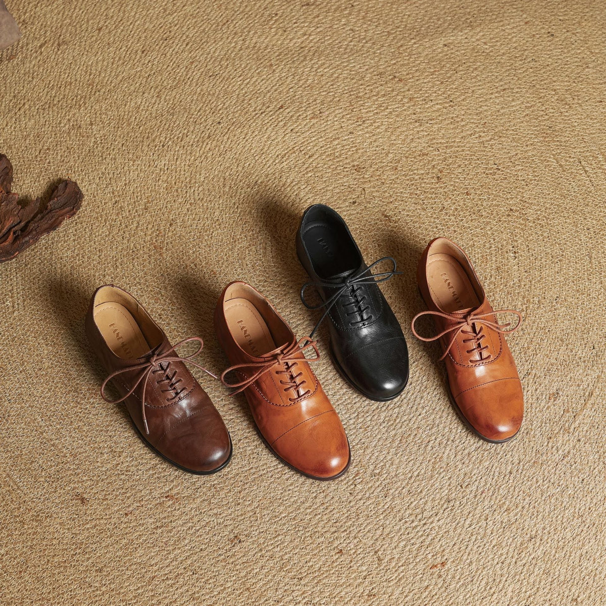 Ottoline | Women's Cap-Toe Oxford Flats