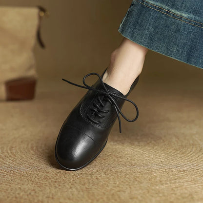Ottoline | Women's Cap-Toe Oxford Flats