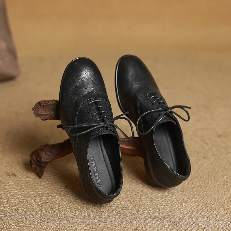 Ottoline | Women's Cap-Toe Oxford Flats