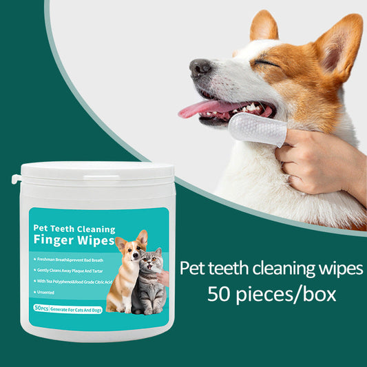 Dental Finger Wipes For Pets