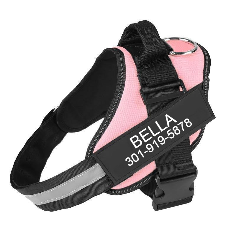 Personalised No Pull Dog Harness