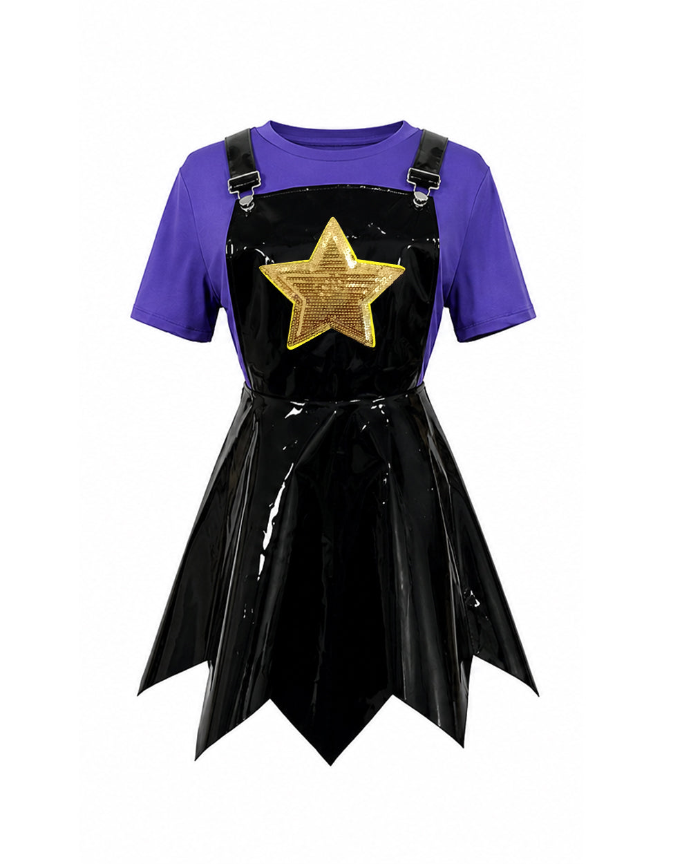 Poppy | Girls' Purple Doll Cosplay Costume Set
