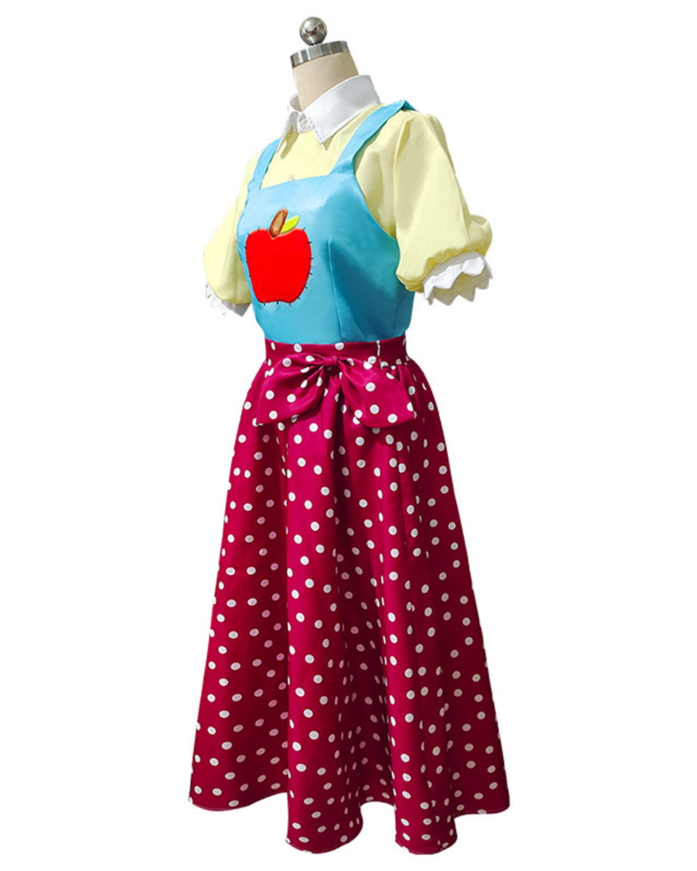 Scary Teacher Cosplay Costume Chapter 3 Yellow Vintage Shirt Vest and Skirt for Girls Women Halloween Cosplay