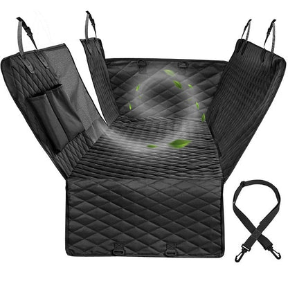 Waterproof Non-Slip Car Seat Hammock Cover With Pockets