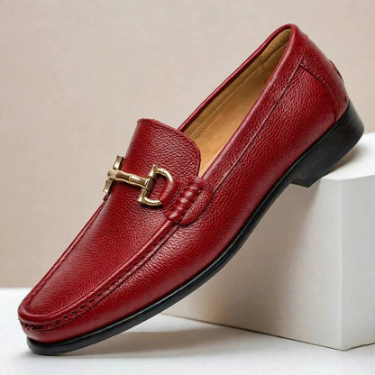 Verrazzo | Men's Cowhide Leather Loafers