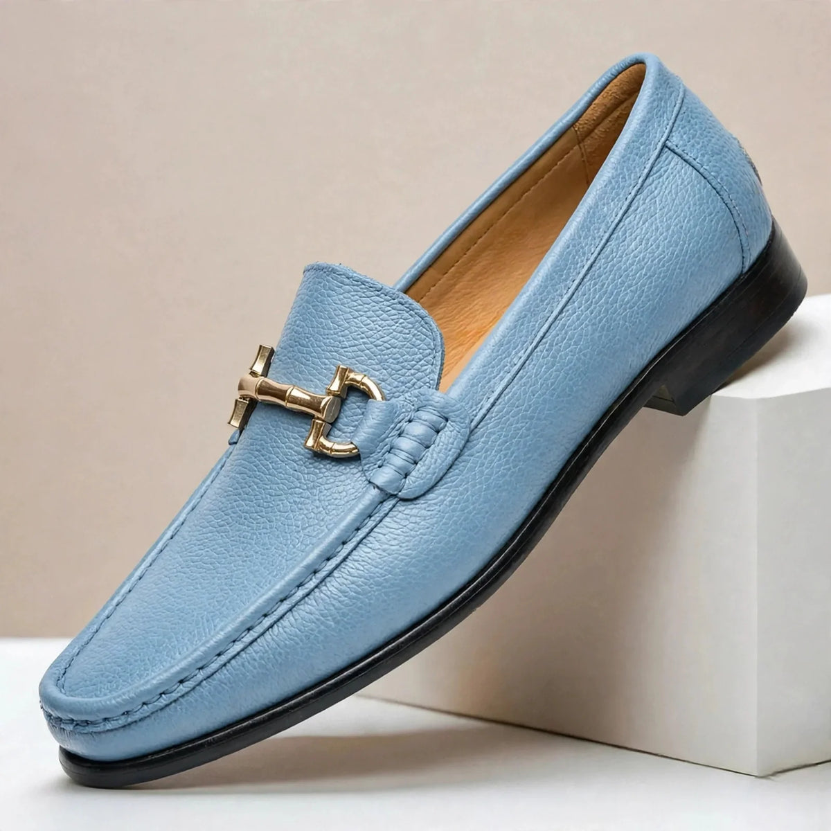 Verrazzo | Men's Cowhide Leather Loafers