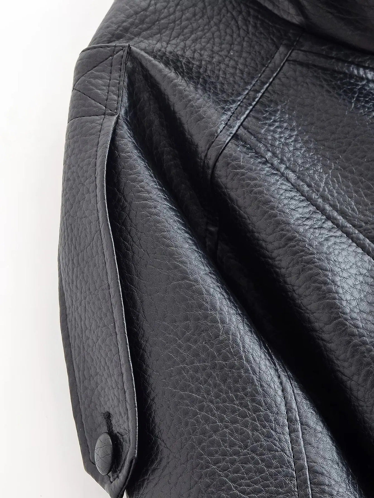 Ines | Women's Asymmetrical Leather Jacket