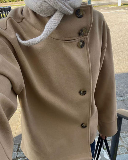 Elise | Women's Jacket with Stand Collar