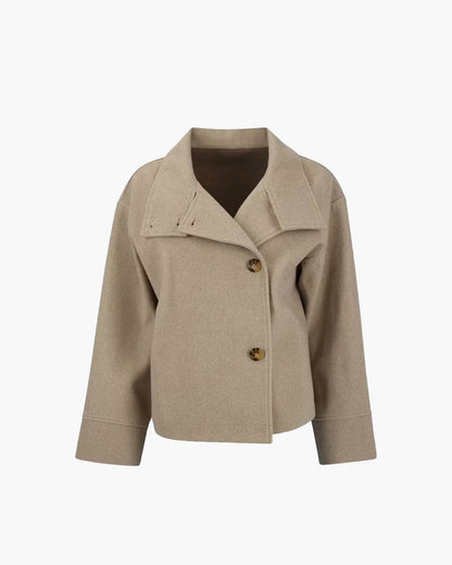 Elise | Women's Jacket with Stand Collar