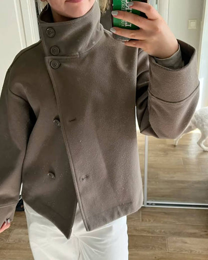 Elise | Women's Jacket with Stand Collar