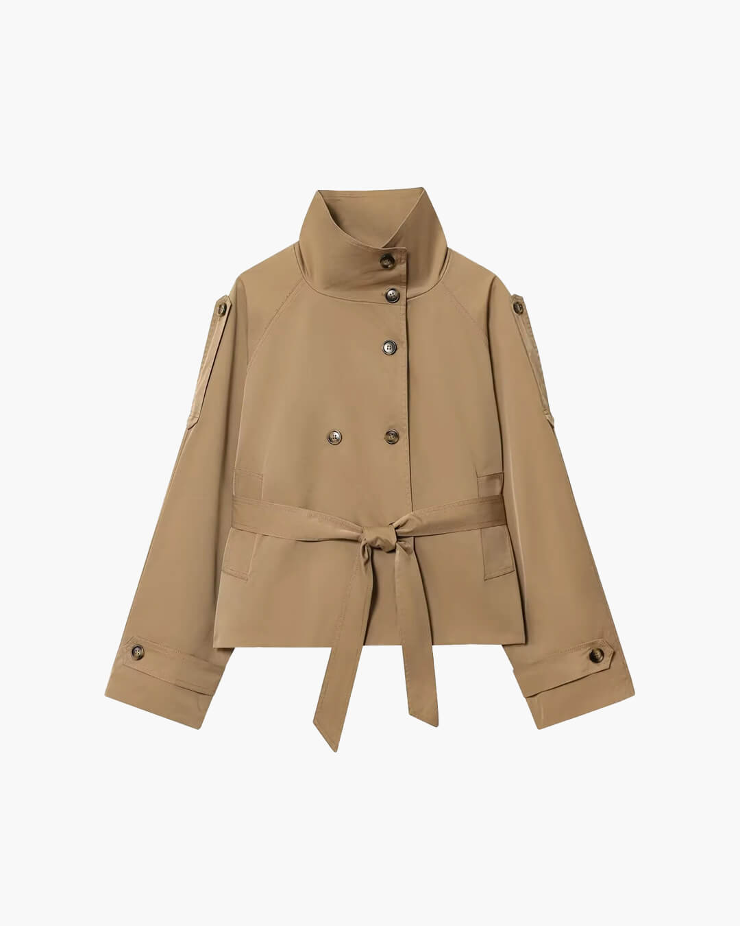 Camille | Women's Cropped Trench Coat