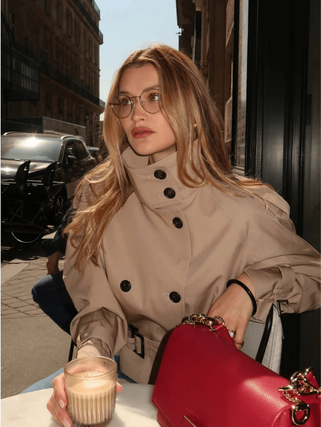 Camille | Women's Cropped Trench Coat