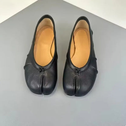 Noor | Split-Toe leather Mules