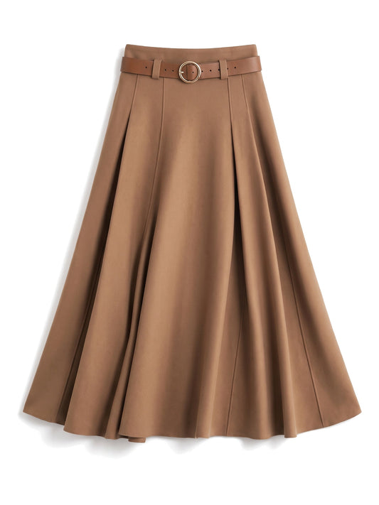 Wrenley | Women's Pleated A-Line Skirt