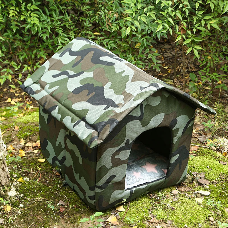 Waterproof Pet House - Portable Dog House & Cat Kennel