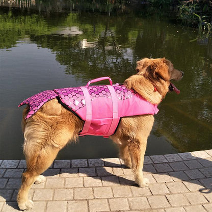 Shark Dog Safety Life Jacket - Dog Swimming Life Jacket, dog life vests