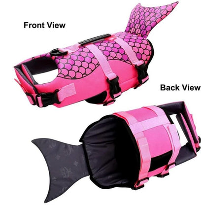 Shark Dog Safety Life Jacket - Dog Swimming Life Jacket, dog life vests