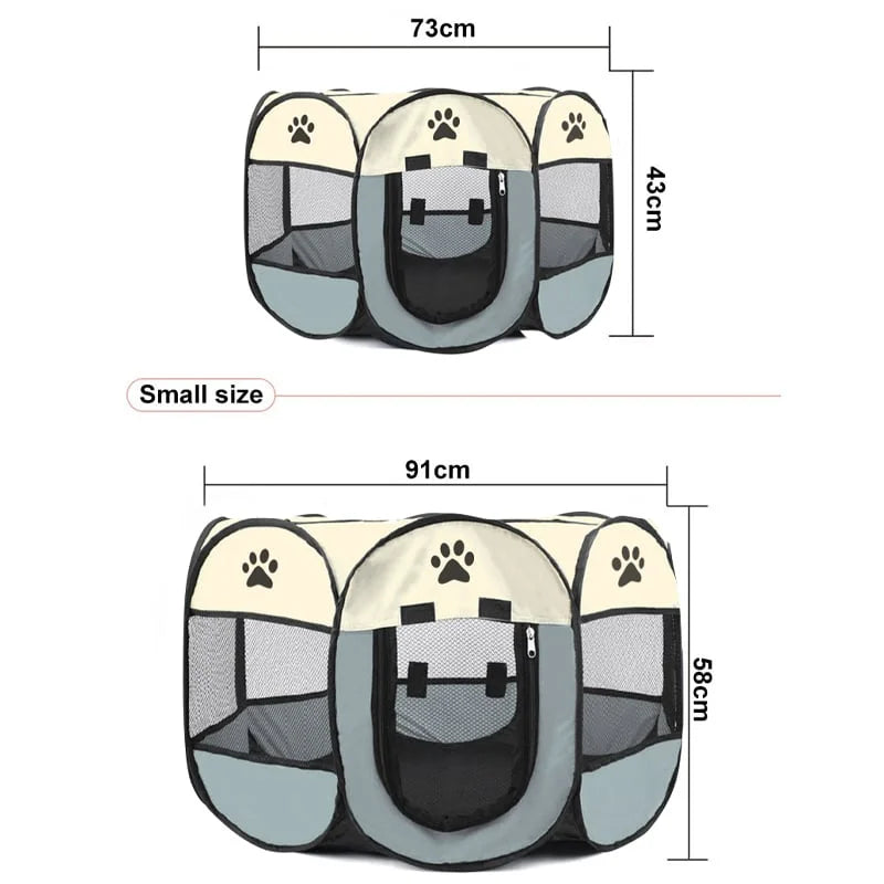 Portable Cat Dog Crate