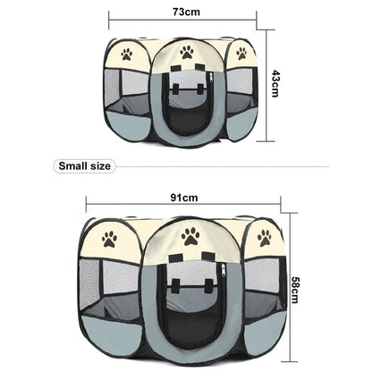 Portable Cat Dog Crate